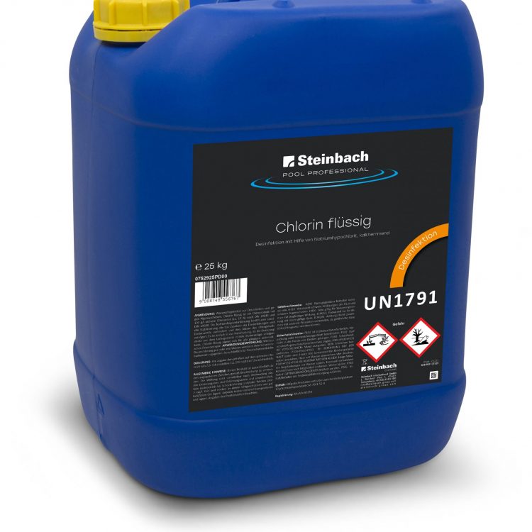 PoolProfessional Chlor flüssig - 25 kg Kanister